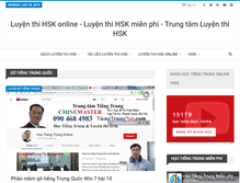 Tablet Screenshot of luyenthihsk.com